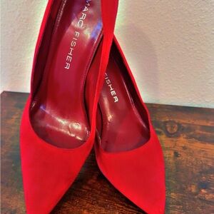 Used red heels Mac fisher